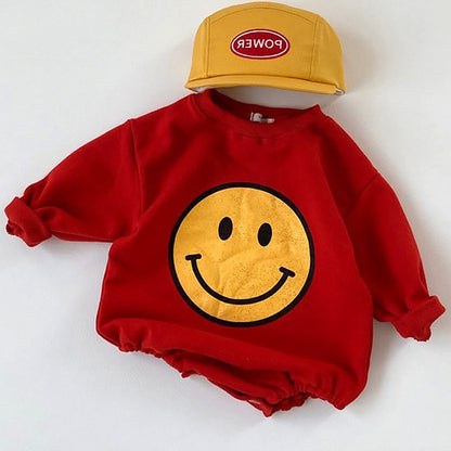 Smiley Face Oversized Bodysuit